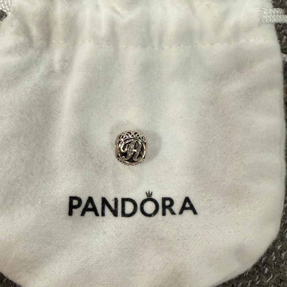 Pandora Silver ‘R’ initial